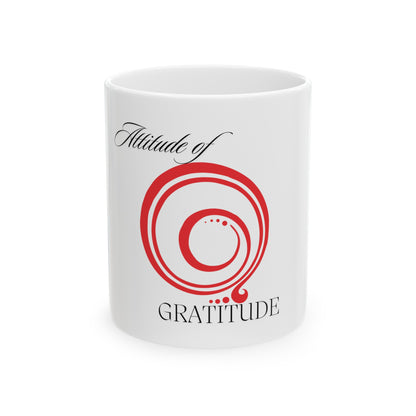 Attitude of Gratitude Ceramic Mug 11oz