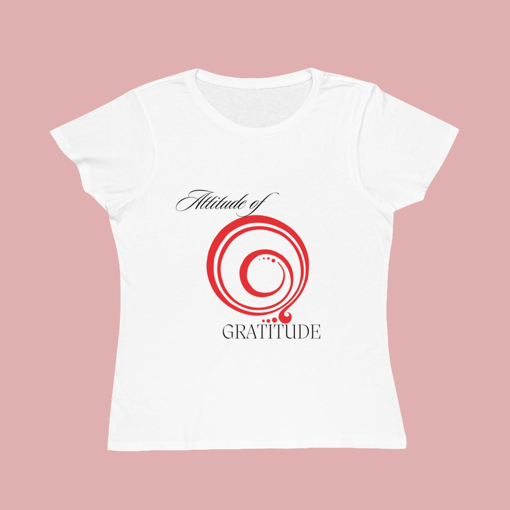 Organic Women's Classic T-Shirt Attitude of Gratitude